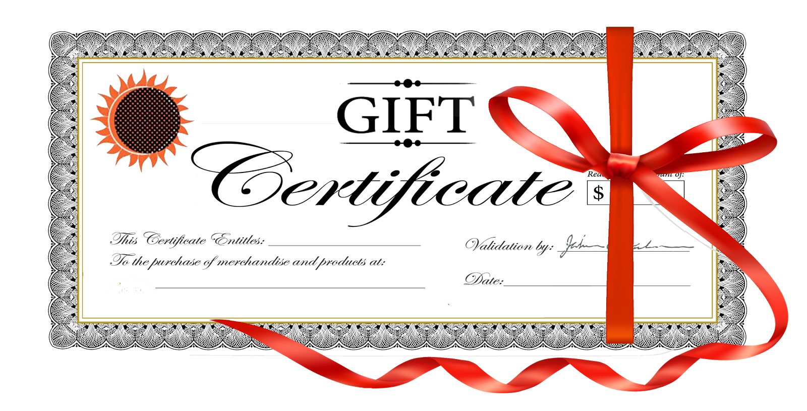 Free Printable Gift Certificate Images