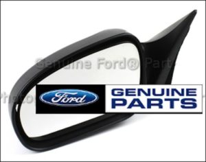 Left Side Mirror Glass For 2002-2005 Ford Thunderbird, Non-Heated, Genuine Glass Replacement (Part #2927)